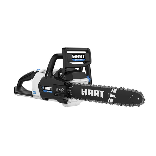 HART 40-Volt Cordless 16-inch Chainsaw Kit, (1) 4.0 Ah Lithium-Ion Battery