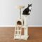 Extra Large Cat Tree with Cave And Step Ladder