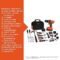 BLACK+DECKER 20V Max Drill & Home Tool Kit