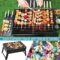 Folding Portable Barbecue Charcoal Grill